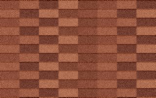 Illustrative Terra Cotta asphalt-shingle color swatch